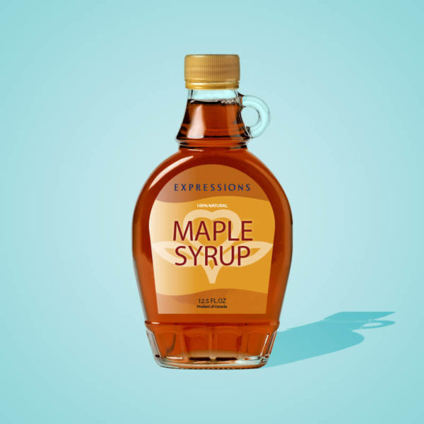 Expressions Grade A 100% Natural maple syrup 12.5 floz