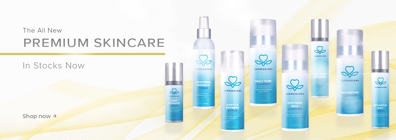 The new premium skincare is in stocks by expressions.co